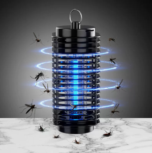 Electric Mosquito Killer Lamp <b>Bug</b> <b>Zapper</b> Insect Trap Light Black Hanging Fly Killer for Indoor Outdoor - Product Image 2