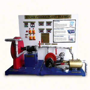 Simulador de Planta de Vapor Premium para Laboratorio de Ingeniería Mecánica |   Unidad de Demostración de Generación de Energía Térmica |   Turbina de Vapor - Product Image 1