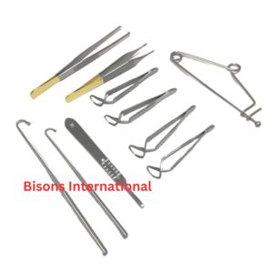 Ensemble d'instruments chirurgicaux orthopédiques vétérinaires de haute qualité BISONS pour chiens et chats, certifié CE, garantie de 2 ans - Product Image 3