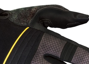 2025 cuir mécanique Anti Vibration doigt complet paume rembourrage poignet Wrap gants Anti-Vibration - Product Image 3