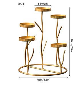 Metal <b>Candle</b> <b>Holders</b> For Home Decoration Crystal <b>Candle</b> <b>Holder</b> Wedding <b>Candle</b> <b>Holder</b> - Product Image 3