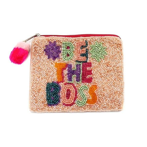 Porte-monnaie avec motifs de broderie en perles de rocaille complexes, porte-monnaie perlés durables et élégants par MD HANDICRAFTS - Product Image 6