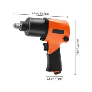 Llave de impacto neumática ligera de 1/2 pulgada, 880 lb-pie de par para desatornillar tuercas, 7500 RPM, pistola de aire para desatornillar tuercas de automóviles - Product Image 5
