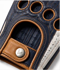 Gants de conduite en cuir véritable tendance, respirants, compatibles écran tactile, thermiques, unisexes, vente en gros, personnalisables, pour voiture, vélo, extérieur, hiver - Product Image 4