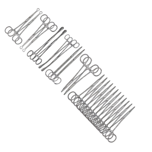 Ensemble chirurgical complet, kit d'instruments de chirurgie générale, acier inoxydable de qualité supérieure, réutilisable, autoclavable, outils chirurgicaux manuels - Product Image 2