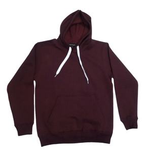 Solid Color Casual Pullover Hoodie Basics Cotton Blended <b>Thermal</b> <b>Fleece</b> Sweatshirt For Men - Product Image 2