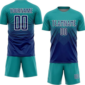 Maillot de football léger à manches courtes, confortable, de qualité supérieure, anti-boulochage, tendance et respirant. - Product Image 5
