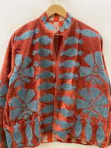 Velvet Hand Embroidered Suzani Jacket Bohemian <b>Duster</b> Coat Women Coat Gift For Her Bridesmaid Velvet Jackets Oversize Jacket - Product Image 2