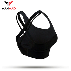 Soutien-gorge de sport à bretelles spaghetti haute performance pour le yoga, séchage rapide, respirant, en Spandex/Nylon, pour la gym et le fitness, collection Printemps - Product Image 3
