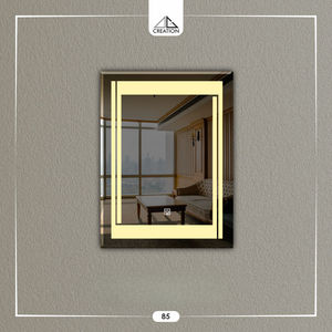 Espejo LED Minimalista con Interruptor Táctil, Montado en la Pared, sin Marco, Diseño Artístico Decorativo DG 229, Ligero y Ecológico - Product Image 4