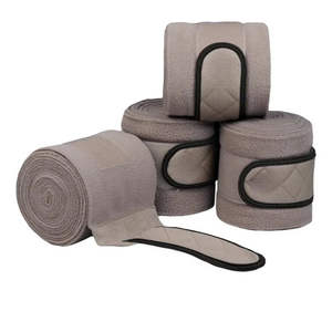 Equipo Ecuestre, Vendas de Forro Polar de 320 GSM, Protector de Patas para Caballos Lesionados, Producto para el Cuidado Equino - Product Image 1