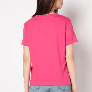 T-shirt léger d'été pour femme à imprimé vintage 2027, col rond, coupe classique, décontracté - Product Image 4