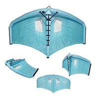 Ailes de surf gonflables 3M 4M 5M 6M pour planche à voile avec fenêtre