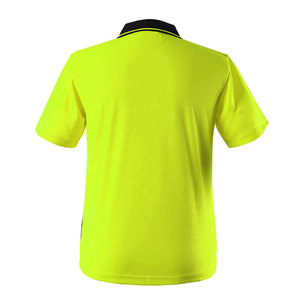 T-shirt de sécurité orange imprimé haute visibilité, T-shirt de sécurité réfléchissant pour travaux routiers, uniforme de personnel de circulation, vente en gros - Product Image 4
