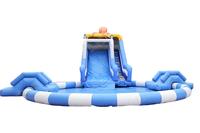 Parc aquatique gonflable Lilytoys, matériau PVC de haute qualité, château aquatique gonflable, aire de jeux aquatique gonflable pour usage commercial