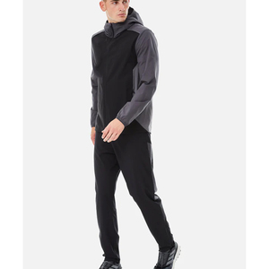 Men Streetwear Tracksuit Windbreaker Jacket Pants <b>Set</b> <b>Waterproof</b> Sportswear OEM Wholesale Supply - Product Image 3