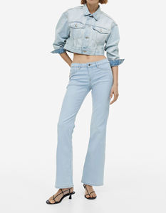 Jeans Casuales de Alta Calidad para Mujer al por Mayor 2026, Jeans Holgados de Pierna Ancha para Mujer, Pantalones Vaqueros de Cintura Alta para Mujer - Product Image 1