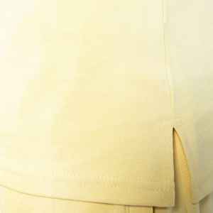 Men's <b>Yellow</b> Sleeveless <b>Tank</b> <b>Top</b> Solid Color Cotton Casual Breathable Knitted O-Neck Style - Product Image 6