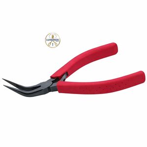 Half-bend extra-<b>long</b> <b>nose</b> pliers with jaws bent to 40 - Product Image 3