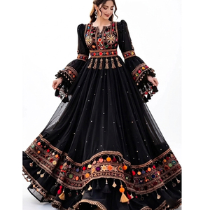 Custom Clothing Manufacturer Women Afghan Dresses Tribal Ethnic Wear Traditional Afghan <b>Clothes</b> <b>Handmade</b> Afghan Kuchi Dress - Product Image 1