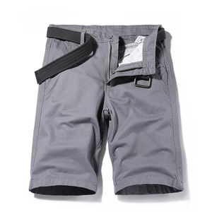 Mens Customized Colors Oxford Bermuda <b>Shorts</b> Solid Color Mid Waist Casual Plaid Lining Elastic Waist Anti-Wrinkle Knitted - Product Image 4