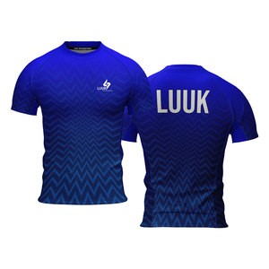 Custom Printed Front Logo Breathable Anti Bacterial Regular Fit Gym Training Jersey Quick Dry Short Sleeve 100% <b>Polyester</b> <b>Shirt</b> - Product Image 4