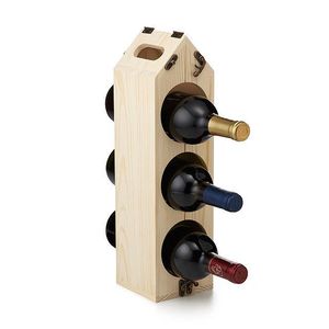 Large Capacity Wooden <b>Wine</b> <b>Rack</b> <b>For</b> Home Bar <b>Kitchen</b> Dining Room <b>Wine</b> Bottle Storage Display Organizer - Product Image 1