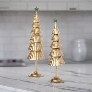 Ornements de table pour arbre de Noël en métal personnalisés en gros Nouvelles décorations de Noël pour la période des fêtes - Product Image 4