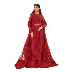 Lehenga Choli pour mariage, tenue de fête, robe traditionnelle indienne pakistanaise pour femmes, longueur au sol, coupe ample - Product Image 1