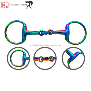 Mors néerlandais en argent allemand de haute qualité, nouveaux produits équestres avec matériau en acier inoxydable, mors arc-en-ciel - Product Image 5