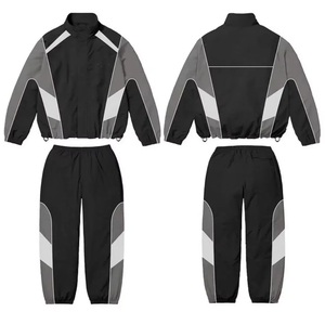 New Design Lightweight Tracksuit <b>Set</b> 2 Piece Jacket and <b>Jogger</b> Mens Sport Windbreaker <b>Set</b> Men and <b>Women</b> Tracksuits for Men - Product Image 2
