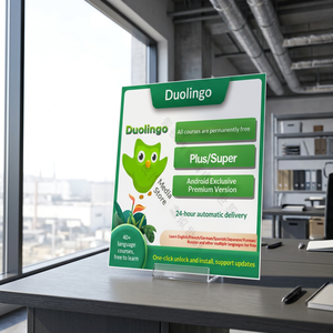 Duolingo para Android, Aplicación Educativa de Aprendizaje de Idiomas, Permanente, Super, Ilimitada, VIP, Educativa y de Referencia - Product Image 5