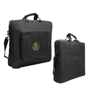 MM-WM Étui de transport de luxe léger et souple pour emblèmes de poche et tablier maçonnique, avec broderie Fille d'Isis, sac à bandoulière pour articles de regalia, haute qualité - Product Image 1