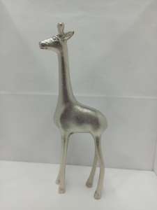 รูปปั้นสัตว์ทองคำและเงินพรีเมียม ของตกแต่งบ้านและโรงแรมอลูมิเนียมสุดหรู ราคาขายส่ง - Product Image 4