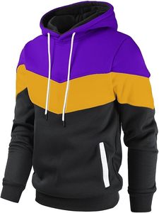 Sweat à capuche personnalisé pour homme, unisexe, haute qualité, molleton de coton lourd 460 GSM, sweat à capuche avec empiècements pour homme - Product Image 4