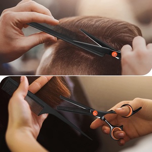 Wholesale New Design Stainless Steel Professional Barber Kits for Saloon Use <b>Thinner</b> <b>Hair</b> Cutting <b>Scissors</b> for Adults <b>Hair</b> Tools - Product Image 5