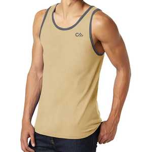 Camiseta sin Mangas Personalizada para Hombre, de Alta Calidad, Impresión por Sublimación, Ajuste Holgado, Precio Razonable, Transpirable - Product Image 4