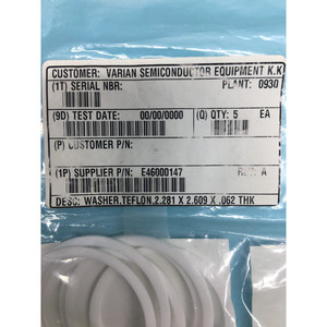LOT DE 6 ROULETTES DE TÉFLON VARIAN E46000147 2.281 X - Équipements et Pièces Semi-conducteurs Mondiaux de Confiance - Product Image 4