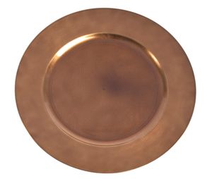 Assiettes de présentation de luxe marron de qualité supérieure avec couleurs et dimensions personnalisables pour hôtels, taille 12 pouces - Product Image 2
