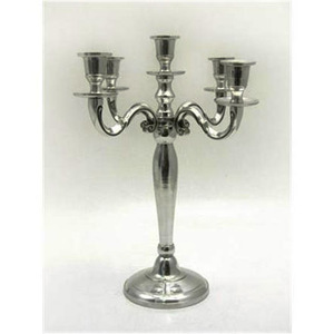 Eco Friendly Reusable 5 Arm Candle Holder Crystal <b>Candelabra</b> for Sustainable Event Decoration - Product Image 2