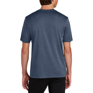 Camiseta de Punto Azul Pizarra Personalizada para Hombre |   Camiseta Deportiva 100% Poliéster |   Camiseta Deportiva de Secado Rápido |   Venta al por mayor - Product Image 6