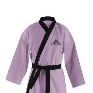 Latest Best Quality Martial Arts Karate Uniform Black Front Eco-Friendly Breathable Quick Dry Hot Selling Men's Karate Uniform - Product Image 4