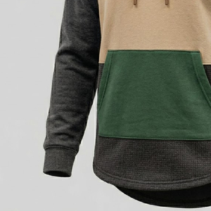 Hoodie personnalisé en coton mélangé doux, design queue allongée, pour la tonte des moutons, OEM ODM, personnalisation de marque - Product Image 3