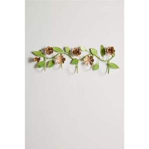 Decorative Metal Floral Over Door Hook Hanger <b>Coat</b> Towel <b>Robe</b> Bag Holder for Bedroom Bathroom Entryway Home Decor - Product Image 4