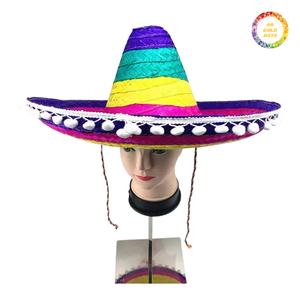 Sombrero Mexicano Clásico con Ala Ancha, Perfecto para Protección Solar y Actividades al Aire Libre - Product Image 1