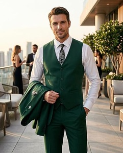 Men athletic fit <b>pant</b> coat suit stretch fabric modern business wear modern slim fit coat <b>pant</b> suit - Product Image 6