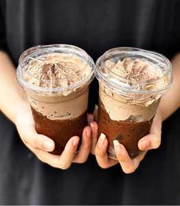 Nuevo Modelo 2026, Vaso Desechable de Plástico PP de 16oz con Tapas Planas y de Cúpula, para Bebidas Calientes y Frías, Café, Té, Jugo, Gran Venta 2026 - Product Image 3