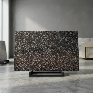 Premium Chips Brown Granite Natural <b>Stone</b> Slab High Quality Polished Surface for Flooring Countertops and Construction Projects - Product Image 4