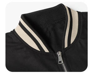 Chaquetas Varsity Nuevas de Fábrica Hechas a Medida de Alta Calidad para Hombre y Mujer, Chaquetas de Invierno Reversibles con Estampado de Algodón a Prueba de Viento - Product Image 6