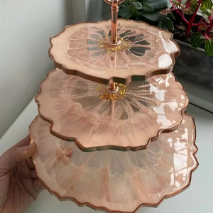 Resin Decorative Cake Stand for Stylish Cake Display Essential Cake Decorating Supply for Birthday party & wedding from India - Product Image 5